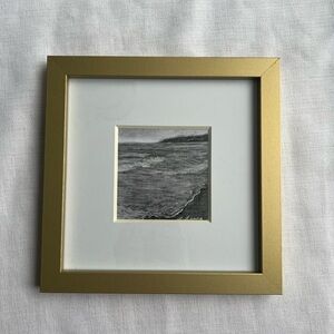 “Sea study no.1” Gold Framed Ocean Art